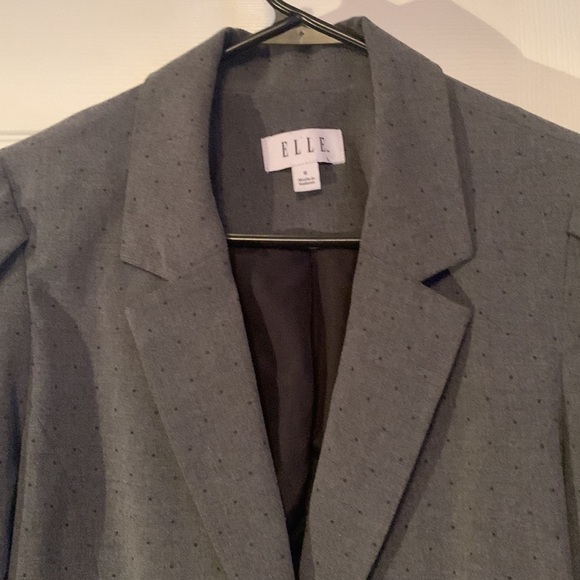 Elle Gray Jacket Size 8 - Picture 2 of 7